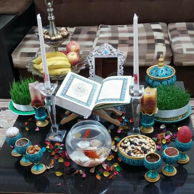 پاسخ به:تزئین سفره هفت سین